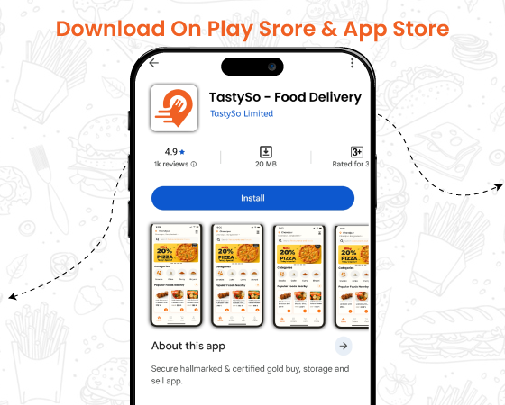 Download the App from Play Store or App Store